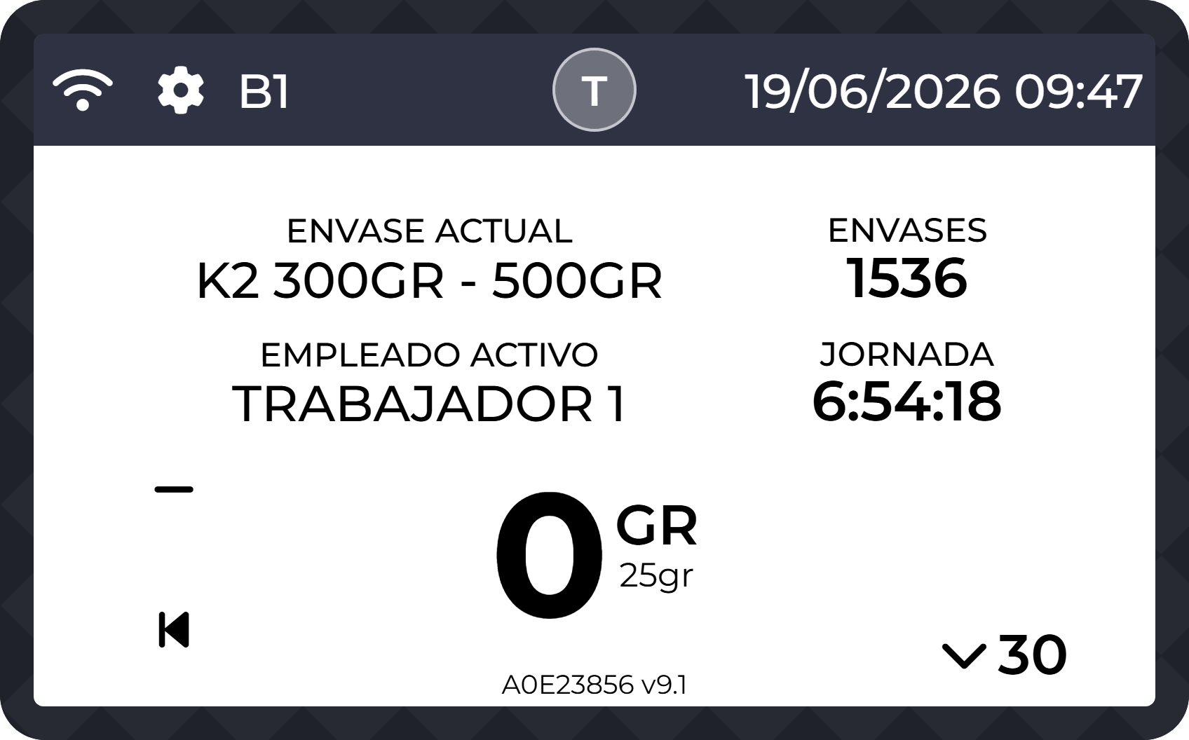 Conteo de unidades, destrío y mucho más